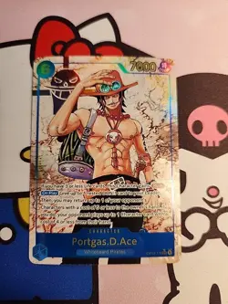 Portgas D. Ace - Alt Art - OP13-119 SEC - Carrying on His Will - One Piece - Image 1