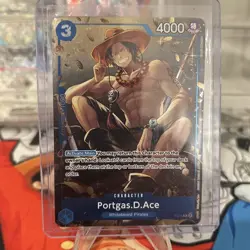 One Piece TCG: Portgas D. Ace P-074 Promo Tin Pack Set Vol. 2 English - NM - Image 1
