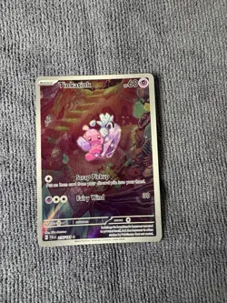Pokemon TCG Tinkatink Scarlet & Violet Paldea Evolved Holo Card 216/193 - Image 1