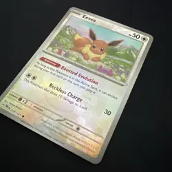 Eevee 074/131 Poke Ball Prismatic Evolutions Pokemon Card Reverse Near Mint NM - Image 2