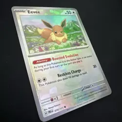 Eevee 074/131 Poke Ball Prismatic Evolutions Pokemon Card Reverse Near Mint NM - Image 3