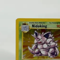 Nidoking - 11/102 - Pokemon Base Set Unlimited Holo Rare Card WOTC - Image 2