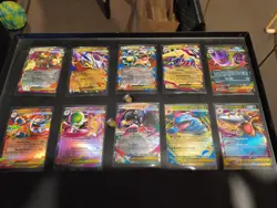 10 Card Mix Lot Mega Evolution Series All Holo Double Rare Cards Pokemon TCG NM - Image 1