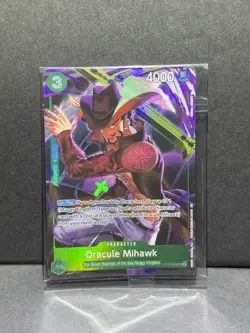 Dracule Mihawk (Illustration Box Vol.4) ST12-003 One Piece Promotion Cards Foil - Image 1
