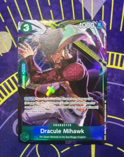 Dracule Mihawk (Illustration Box Vol.4) ST12-003 One Piece Promotion Cards Foil - Image 1