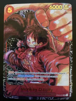 Monkey D. Luffy ST01-012 SR Awakening of the New Era ONE PIECE Card Game - Image 1