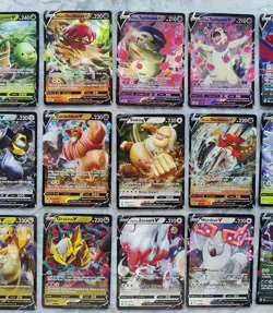 Pokemon V Card Bundle Mixed Collection Pokemon TCG Nintendo Typhlosion 2020s x18 - Image 4