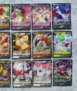 Pokemon V Card Bundle Mixed Collection Pokemon TCG Nintendo Typhlosion 2020s x18 - Image 5