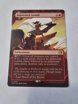 Aggravated Assault Wilds of Eldraine: Enchanting Tales Regular - Image 1