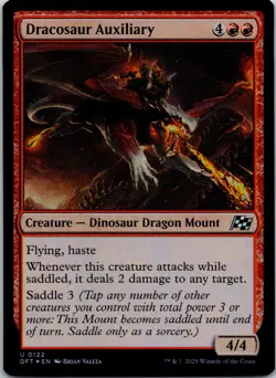Dracosaur Auxiliary Foil U Aetherdrift 122 NM - Image 1
