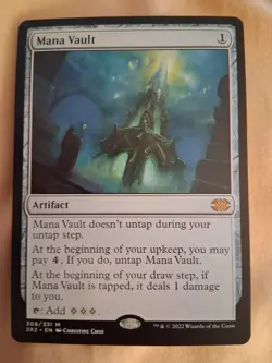 Magic The Gathering- Mana Vault Artifact- Double Masters 2022 Near Mint - Image 2