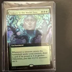 Tribute to the World Tree (Extended Art) March of the Machine Foil - Image 1