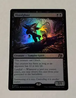 MTG Bloodghast - Aetherdrift FOIL NM - Image 1