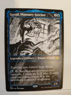 Geralf, Visionary Stitcher (Showcase) Innistrad: Crimson Vow Regular - Image 1