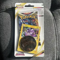 Pokemon TCG ASTRAL RADIANCE TOXEL Checklane Sealed Blister Packs Coin - Image 1