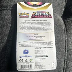 Pokemon TCG ASTRAL RADIANCE TOXEL Checklane Sealed Blister Packs Coin - Image 2