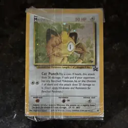 Pokemon TCG Meowth Promo 10 Sealed - Image 1