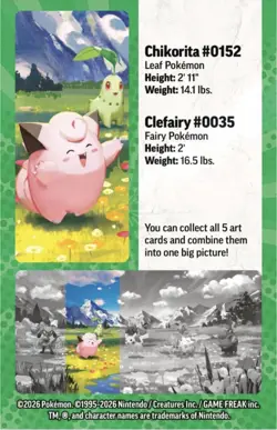 Pokemon TCG: Mega Evolution Ascended Heroes - Mini Tin - Clefairy Sealed - Image 3