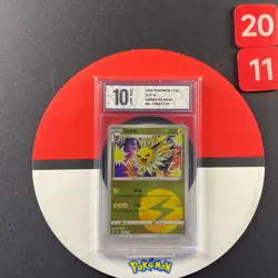 Pokemon Chinese Gem Pack Volume 2 CBB2C 03 02/14 Jolteon Electro Energy Grade10 - Image 1