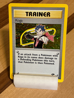 Koga #19 - Gym Challenge 2000 Pokemon - 19/132 Unlimited Holo Rare - Image 1