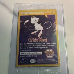 Pokemon League Promo Pikachu & Mew Wizards of the Coast 1999 - Image 1