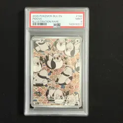 2025 POKEMON BLK EN-BLACK BOLT ILLUSTRATION RARE #148 PIDOVE PSA 9 - Image 1