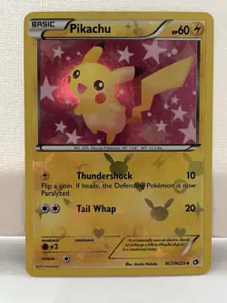 Pikachu RC7/RC25 Legendary Treasures: Radiant Collection HP Pokemon - Image 1