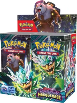 Pokemon TCG Twilight Masquerade Booster Box + Elite Trainer BUNDLE Sealed - Image 2