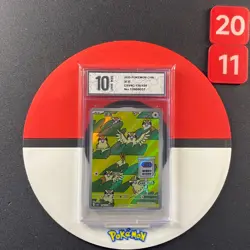 Pokemon TCG S-Chinese Pidgey CSV4C 136/129 AR Grade10 - Image 1