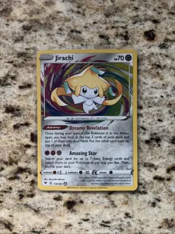 Pokemon Vivid Voltage Jirachi 119/185 Amazing Rare Holo NM - Image 1