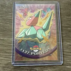 Topps Chrome Pokemon #137 Porygon - Image 1