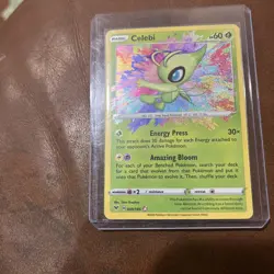 Celebi Amazing Rare SWSH04: Vivid Voltage 009/185 NM Pokemon - Image 1