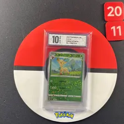 Pokemon Chinese Gem Pack Volume 2 CBB2C 07 06/15 Leafeon Grade10 - Image 1