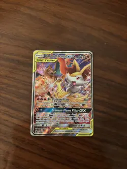 Charizard & Braixen GX SM230 Sm Holo includes jumbo card - Image 1