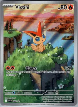 Victini SVP 208 SV: Black Bolt - Pokemon Card - NM - Image 1