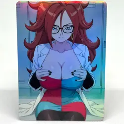 Dragon Ball Android 21 Goddess Anime Waifu ACG Foil Card - Image 1