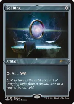 Sol Ring -Foil Light Play MTG Promos: Buy-A-Box - Image 1