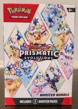 Pokemon TCG Prismatic Evolutions | Booster Bundle | Factory Sealed - Image 1