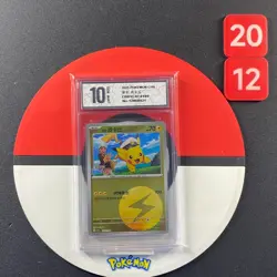 Captain Pikachu U CBB1C-07 01/09 Pokemon Card Chinese Grade10 - Image 1