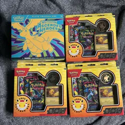Pokemon TCG: Ascended Heroes Factory Sealed ETB and 30th anniversary lot of 3 - Image 1
