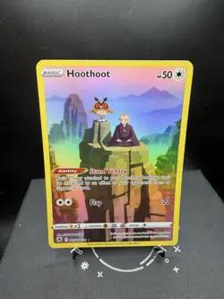 Pokemon TCG SWSH Astral Radiance Hoothoot TG12/TG30 Trainer Gallery Full Art NM! - Image 1