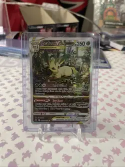 Pokemon TCG Leafeon VSTAR Crown Zenith: Galarian Gallery GG35/GG70 - Image 1