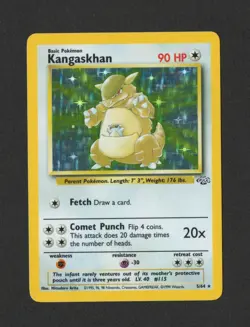 1999 Pokemon Jungle Kangaskhan Holo 5/64 Pack Fresh NM/M Clean Vintage WOTC - Image 1