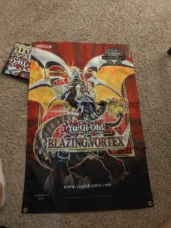 Yu-Gi-Oh! BLAZING VORTEX OTS KONAMI STORE DISPLAY USED - Image 1