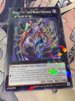 Yugioh Asian English Number C104: Umbral Horror Masquerade DBJH-AE051 PARALLEL - Image 2