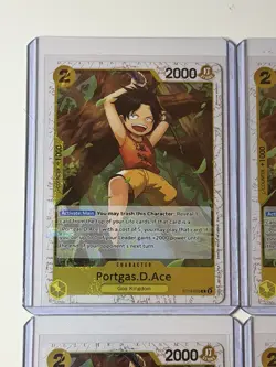 Portgas.D.Ace ST13-010 The Best Vol. 2 Promo 4 Card Play Set Lot One Piece - Image 2