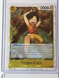 Portgas.D.Ace ST13-010 The Best Vol. 2 Promo 4 Card Play Set Lot One Piece - Image 3