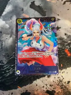 ONE PIECE Card Game Yamato OP04-112 SR Flagship Battle Best 8 Prize Japanese - Image 1