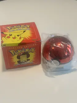1999 Burger King Pokemon 23K Gold-Plated PIKACHU Trading Card New Sealed w/ Box - Image 1