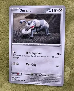 Durant Pokemon Card 070/086 Sv: White Flare Regular - Yuka Morii - Image 1